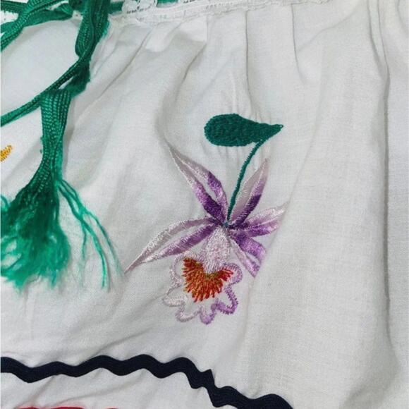 Vintage handmade embroidered blouse - Picture 8 of 10